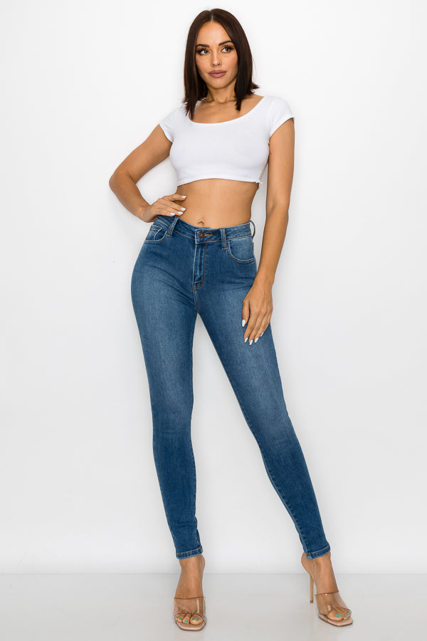 Dawn - Classic High Rise Skinny Jeans
