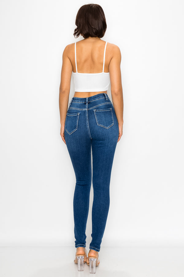 Athena - Super High Rise Heavy Destructed Premium Skinny