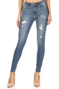 Bridgette - High Rise Destructed Skinny