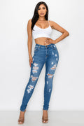 Madelyn - High Rise Tear It Up Skinny
