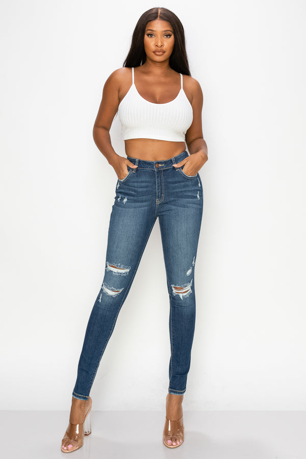 Christie - High Rise Destructed Skinny