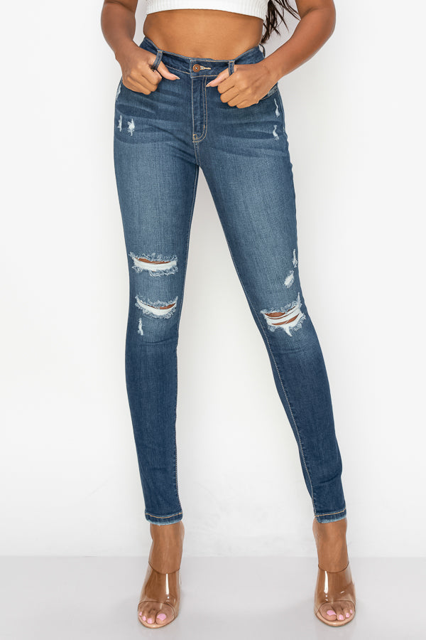Christie - High Rise Destructed Skinny