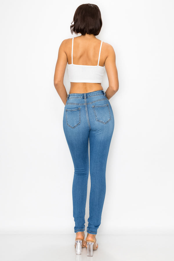 Christine - High Rise Destructed Skinny