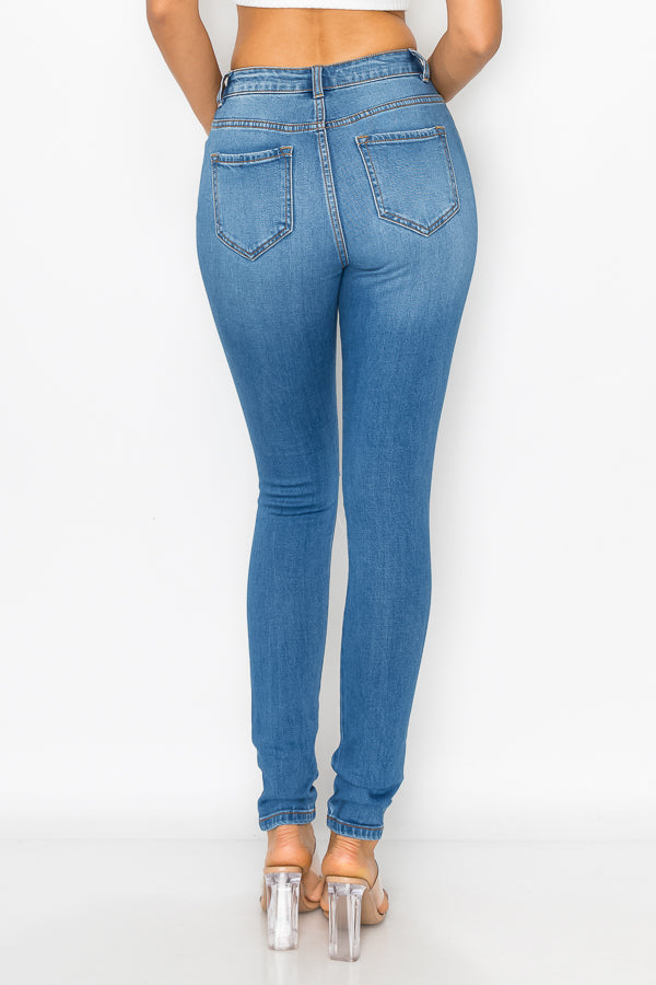 Christine - High Rise Destructed Skinny