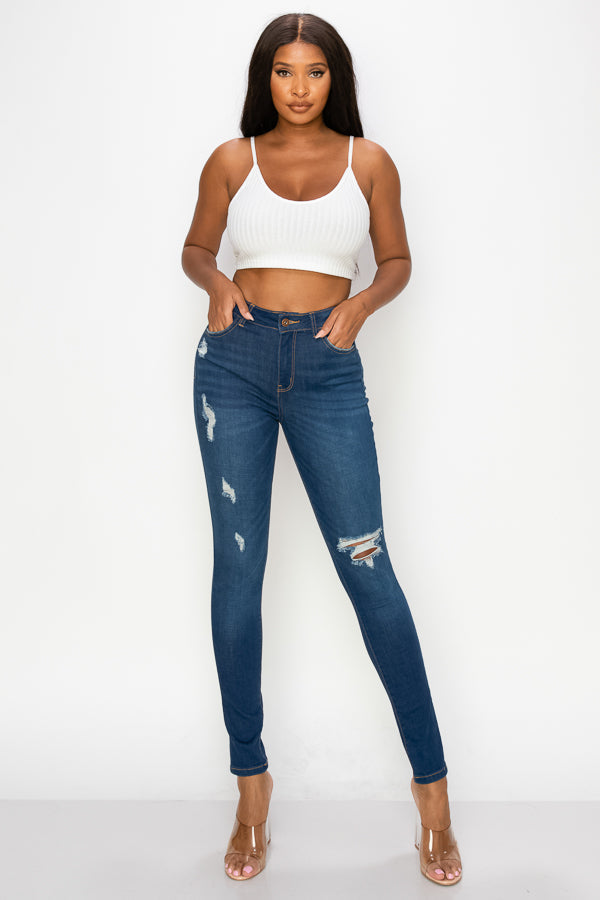 Nala - High Rise Destructed Skinny
