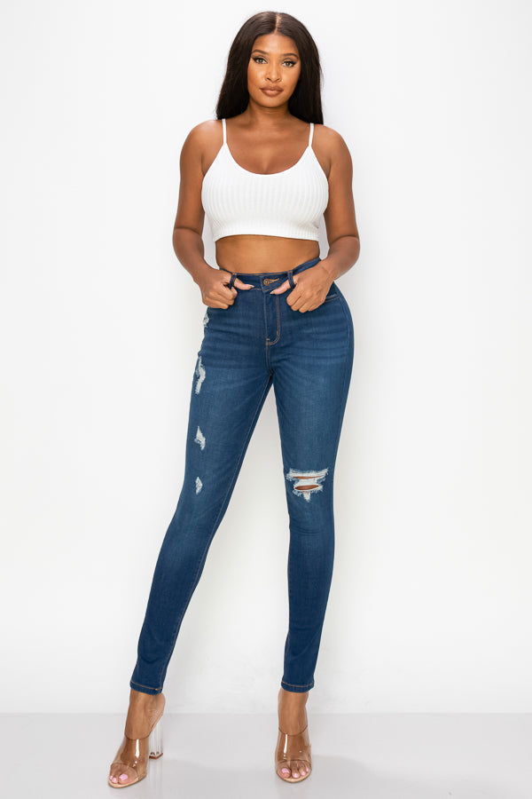 Nala - High Rise Destructed Skinny