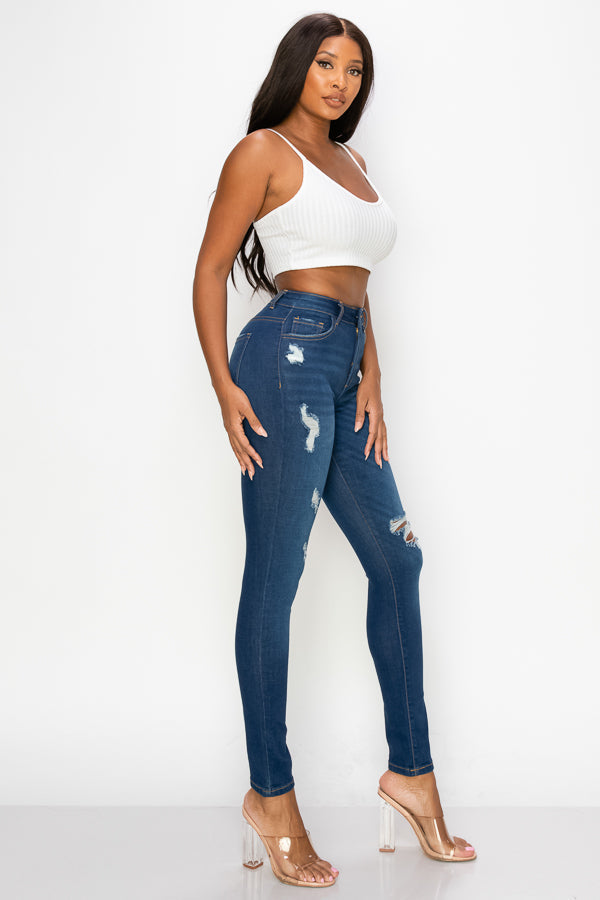 Nala - High Rise Destructed Skinny