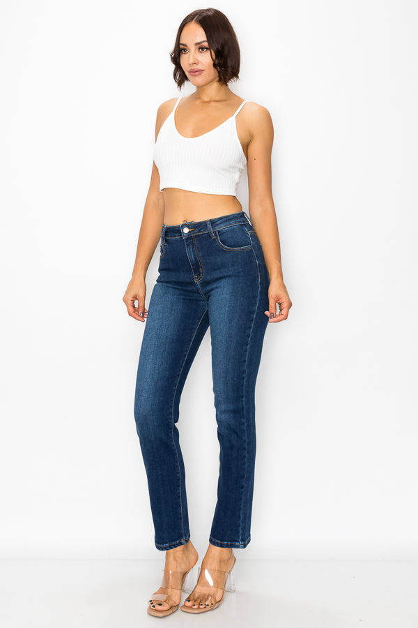 Celine - Classic High Rise Stretch Straight