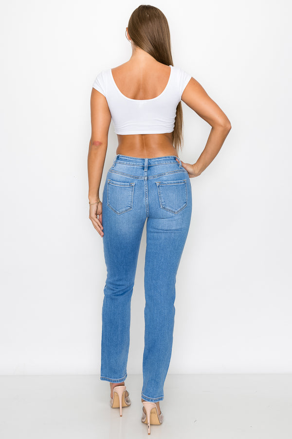 Celine - Classic High Rise Stretch Straight