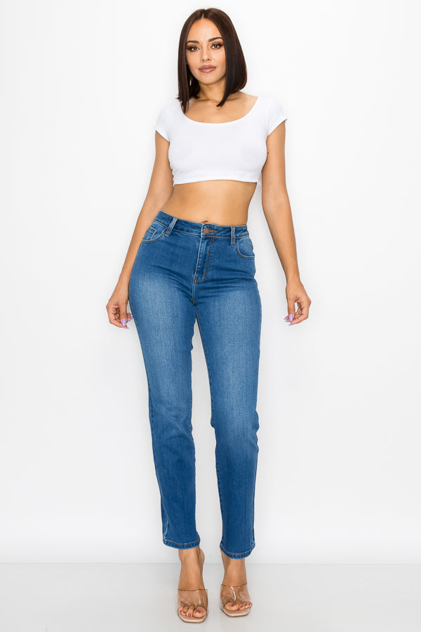 Celine - Classic High Rise Stretch Straight