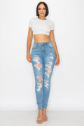 Eva - High Rise Heavily Destructed Skinny