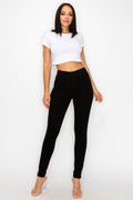 Aurora - Classic High Rise Patch Pocket Skinny