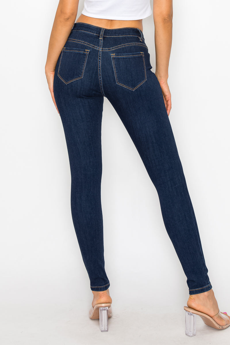 Camilla - Classic Mid Rise Stretch Skinny