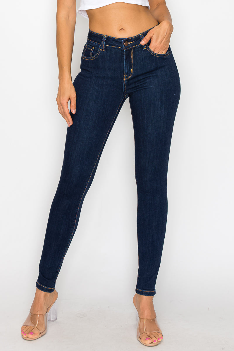 Camilla - Classic Mid Rise Stretch Skinny