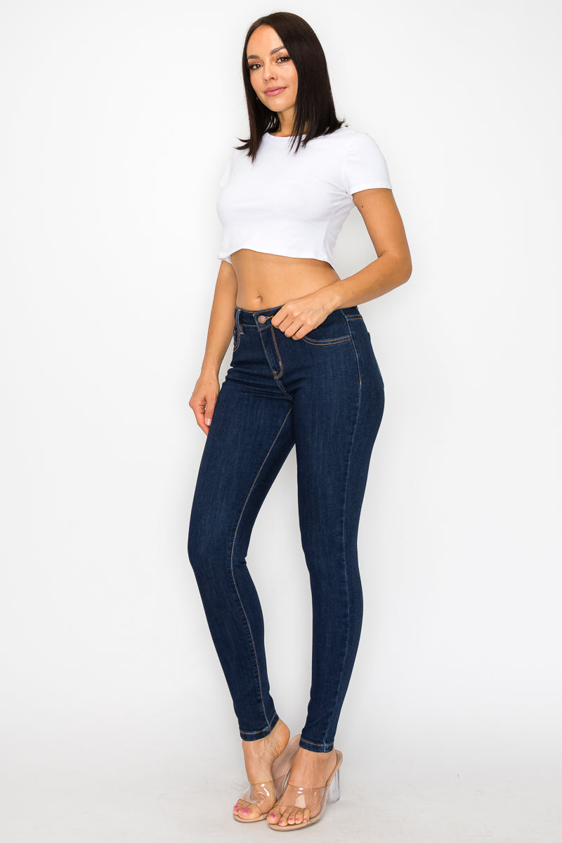 Camilla - Classic Mid Rise Stretch Skinny