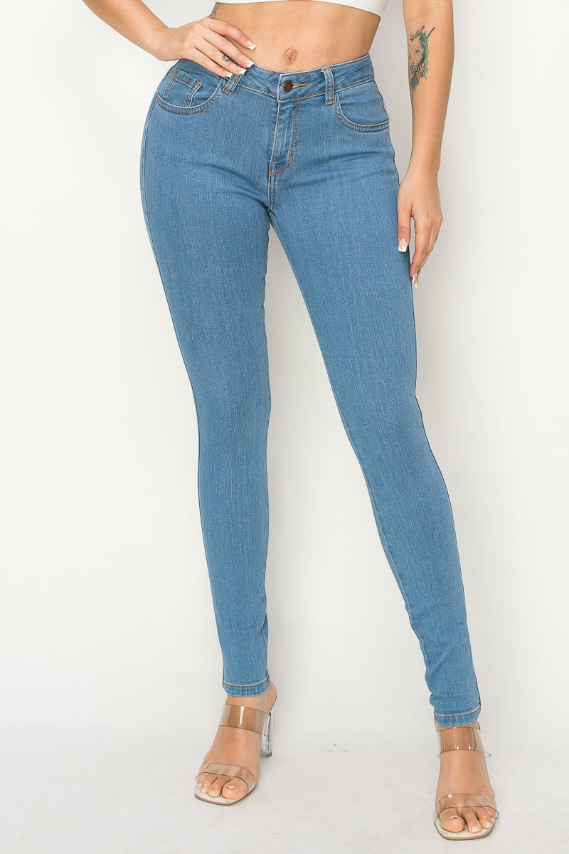 Camilla - Classic Mid Rise Stretch Skinny