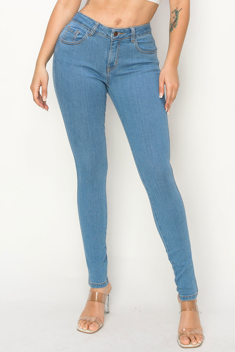 Camilla - Classic Mid Rise Stretch Skinny