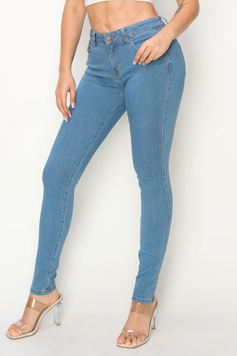 Camilla - Classic Mid Rise Stretch Skinny