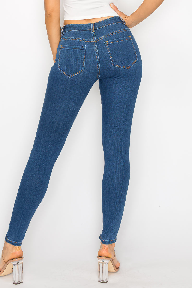 Camilla - Classic Mid Rise Stretch Skinny