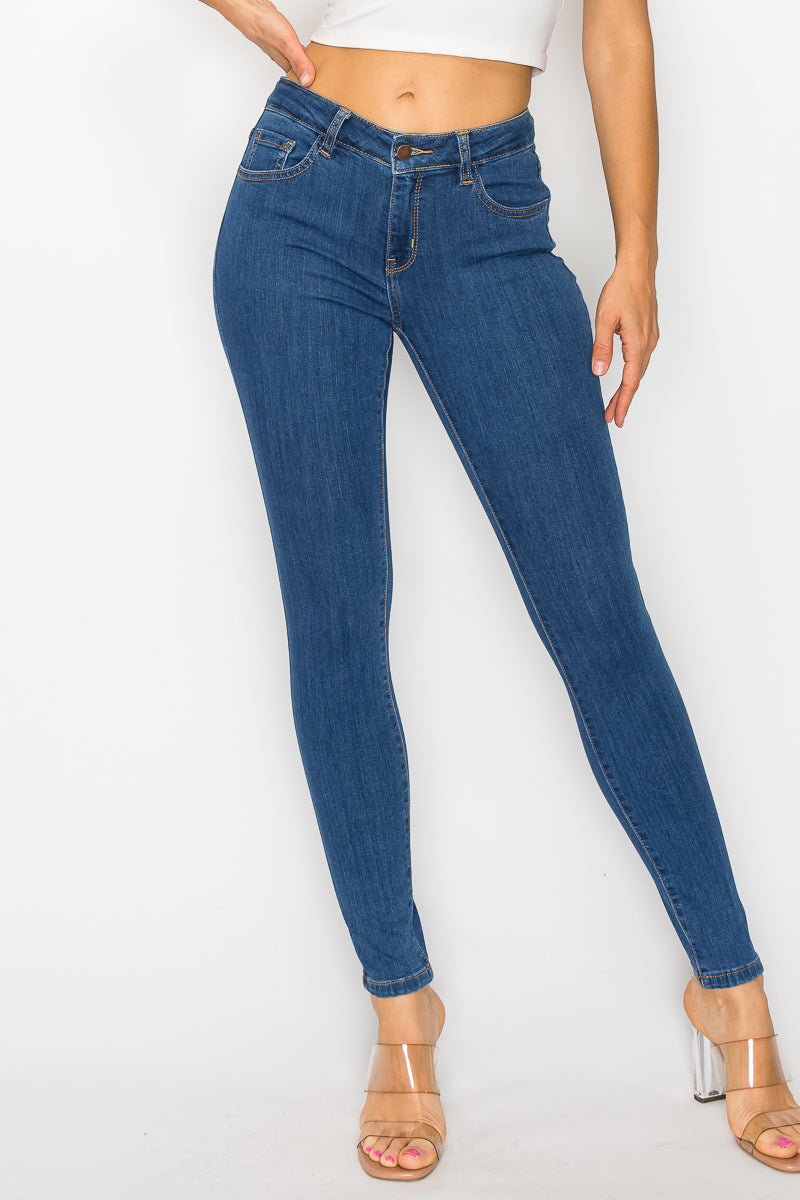 Camilla - Classic Mid Rise Stretch Skinny