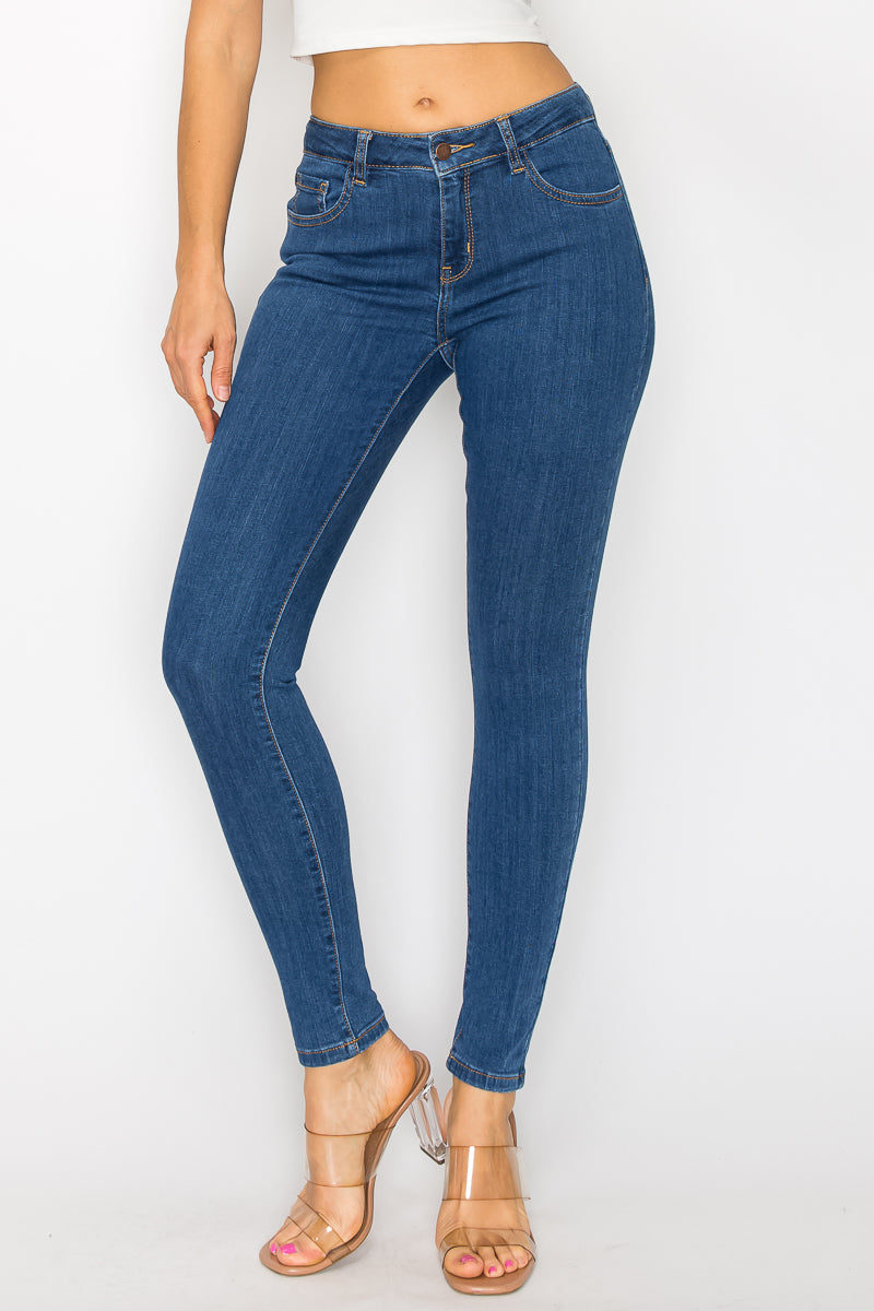 Camilla - Classic Mid Rise Stretch Skinny