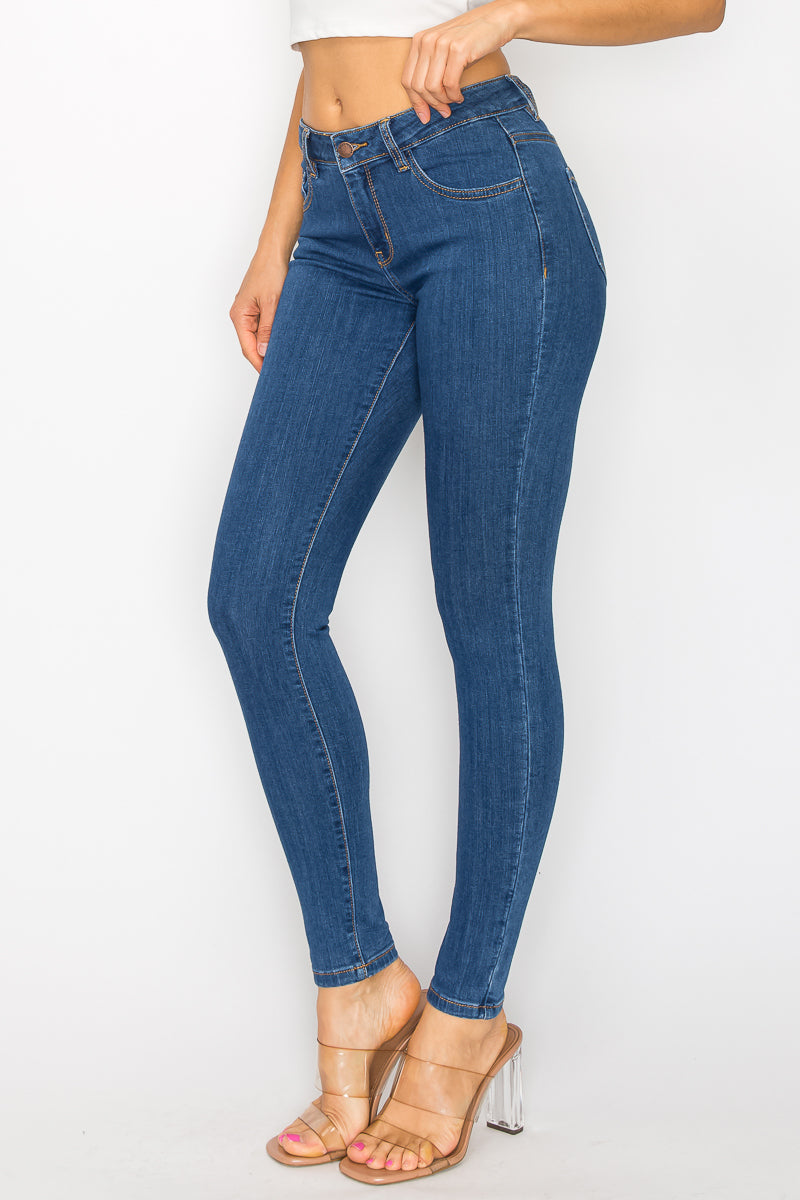 Camilla - Classic Mid Rise Stretch Skinny